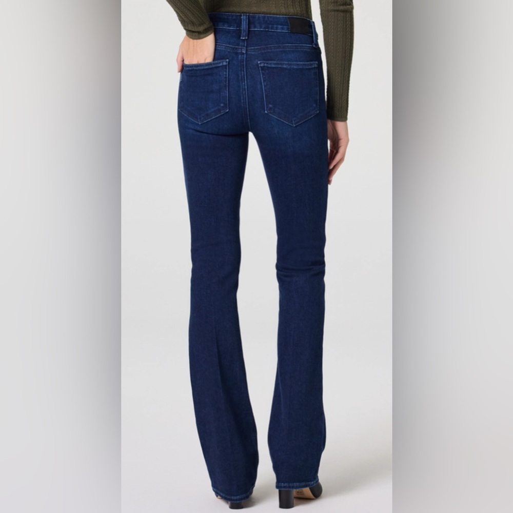 PAIGE Dark Blue Women's Boot Cut Jeans (EUC ) - Picture 7 of 13